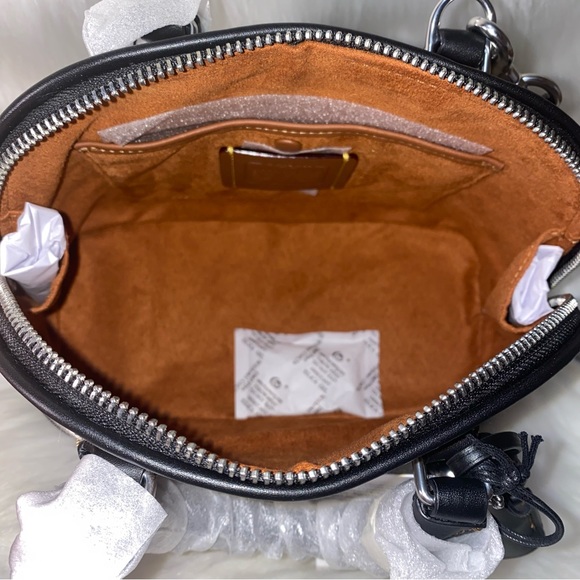 Coach Revel Bag 24 In Signature Textile Jacquard New - Picture 9 of 16